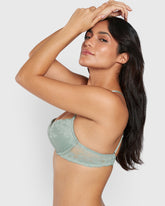 La Senza Beyond Sexy Plunge Bra Light Green / 34B